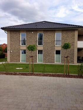 Vorderansicht vom Haus - 3 Zimmer Etagenwohnung in Sulingen