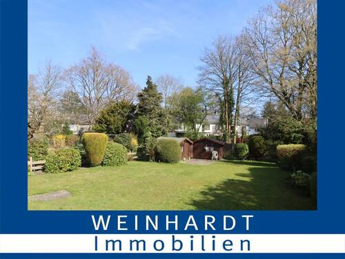 Gartenansicht - Attraktives Baugrundstück im beliebten Hamburg-Niendorf