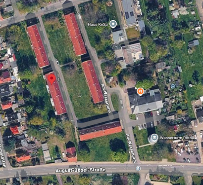 Wohngebiet Am Wasserturm.png - 3-Raum Wohnung mit einem Balkon ins Grüne