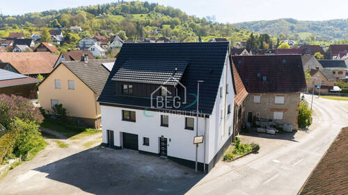 Außenansicht - Mehrfamilienhaus, Wohnhaus mit 114,80 m&sup2; in Gaildorf / Eutendorf zum Kaufen
