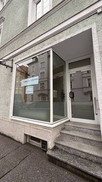 Eingang - Straßenansicht - Büro Laden zwischen Altstadt und Bahnhof