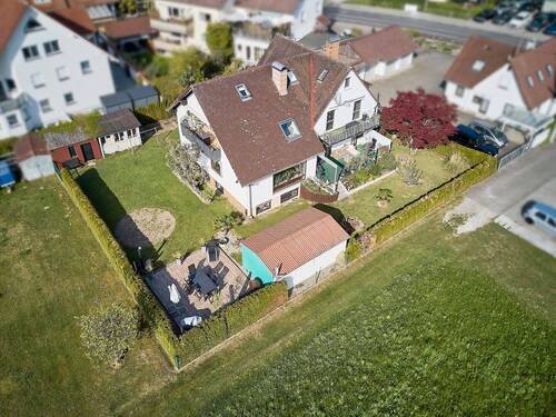 Luftaufnahme - 1 Zimmer Mehrfamilienhaus, Wohnhaus zum Kaufen in Eriskirch