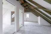 Spitzboden Wohnbeispiel mit KI - 