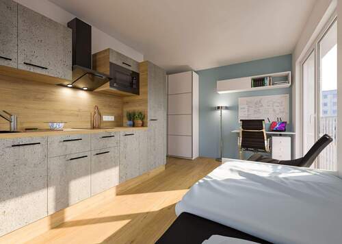 097_037_3D-Visuals_NUE_Felseckerstrasse_INT_V01_Wh - 2 Zimmer Etagenwohnung in Nürnberg