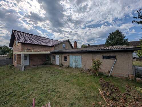 Rückseite - Doppelhaushälfte mit 164,00 m&sup2; in Priborn zum Kaufen