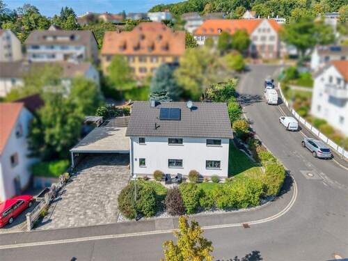 Vogelperspektive - 5 Zimmer Einfamilienhaus in Bad Kissingen