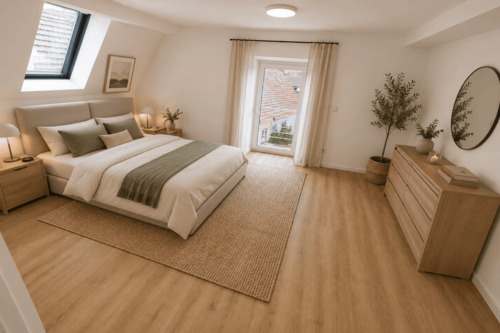 Schlafzimmer KI - 3 Zimmer Etagenwohnung in Bopfingen