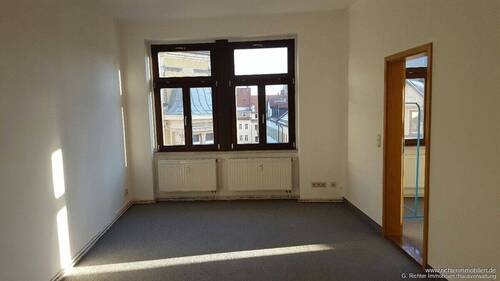 Wohnzimmer - Etagenwohnung mit 58,00 m&sup2; in Freiberg zur Miete