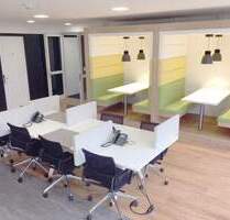 Schöne Tageslicht-Arbeitsplätze in der Oststadt von Mannheim - All-in-Miete