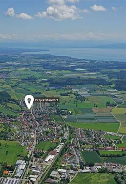 Doppelhaushälfte Bermatingen – Lage im Ortsbild - Doppelhaushälfte mit 145,00 m&sup2; in Bermatingen zum Kaufen