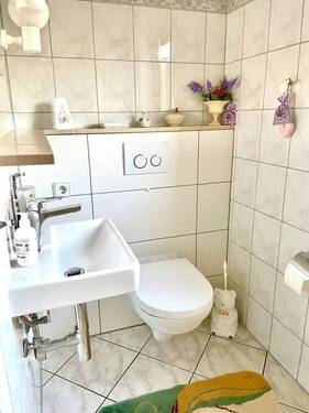 Gäste WC im Erdgeschoss - 