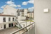 Balkon - 1 Zimmer Etagenwohnung in Düsseldorf