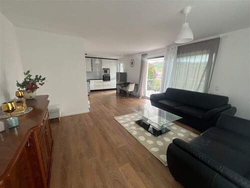 Wohnzimmer Küche - Etagenwohnung mit 83,20 m² in Rudersberg zum Kaufen