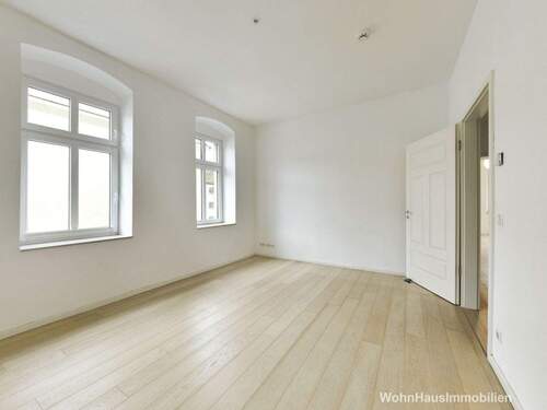 Es gibt drei gleichwertige Zimmer - 4 Zimmer Etagenwohnung in Berlin