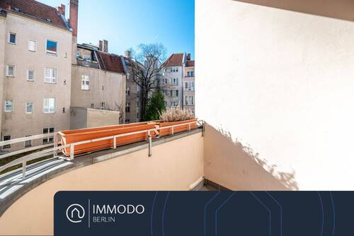 Balkon - 2 Zimmer Etagenwohnung in Berlin