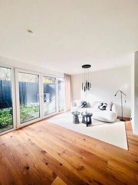 Wohnbereich EG - Modernes Neubau-Townhaus in Mainz