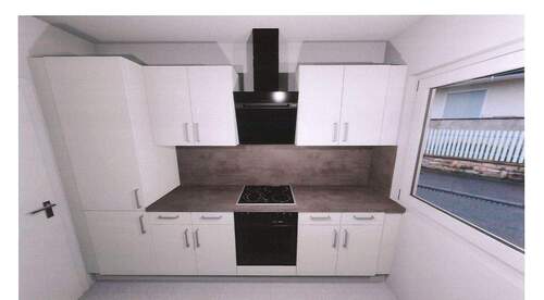 Küche neu links - 3 Zimmer Etagenwohnung zur Miete in Hamburg