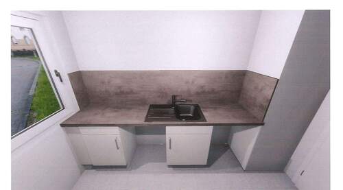 Küche neu rechts - 3 Zimmer Etagenwohnung in Hamburg