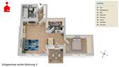 Grundriss EG, Whg. 3 - 