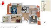 Grundriss DG, Whg. 13 - 