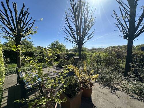 Schöner Blick zu der Obstwiese - 1 Zimmer Etagenwohnung in Rheine