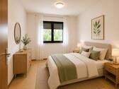 Schlafzimmer - Unverbindliche Visualisierung KI-generiert - 