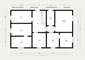 Grundriss Obergeschoss - 