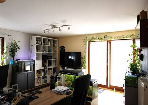 Wohnzimmer - Etagenwohnung mit 47,00 m² in Bitz zum Kaufen