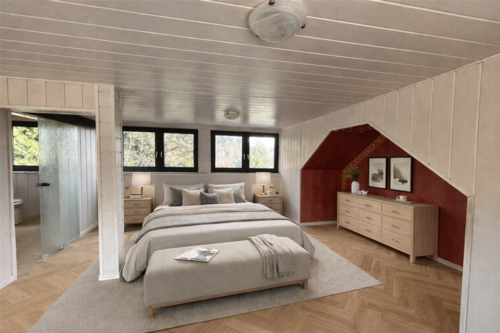 Dachgeschoss - virtually staged - 