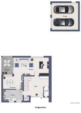 Bild 2 - 5 Zimmer Doppelhaushälfte zum Kaufen in Mettingen