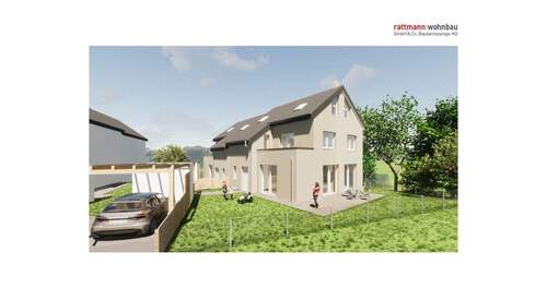 Süd Ost Perspektive - 6 Zimmer Doppelhaushälfte in Herzogenaurach