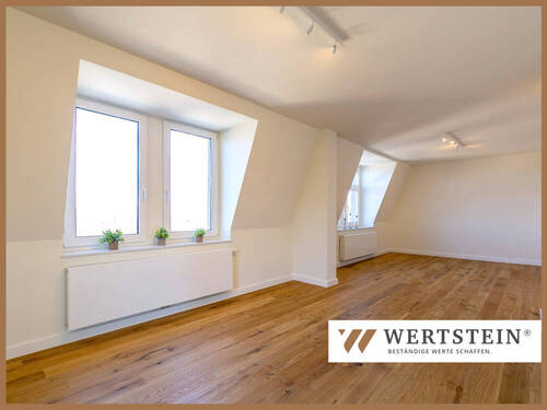 Titelbild - Exklusive Dachgeschosswohnung mit Blick ins Grüne