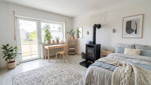 Schlafzimmer * Bild mit KI bearbeitet * - 
