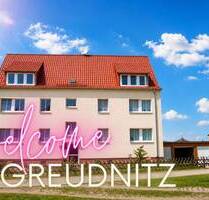 ++ gemütlich in der Natur: ruhige 2 Raum-Wohnung, Garten & Garagenoption in Dommitzsch ++ - Dommitzsch / Greudnitz