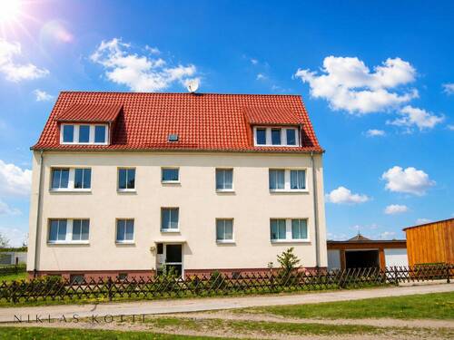 Gebäude - 2 Zimmer Etagenwohnung zur Miete in Dommitzsch / Greudnitz