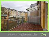 Balkon - wohnen im Syratal - Balkon + Bad BW u. DU - ruhige Wohnlage - 2 Zimmerwohnung zur Miete in Plauen