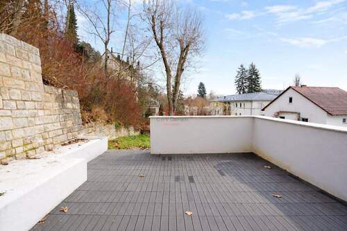 Terrasse mit Aussicht - 