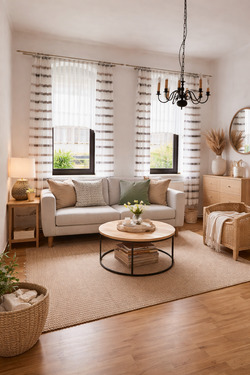 Wohnzimmer - 2 Zimmer Etagenwohnung zur Miete in Nienburg