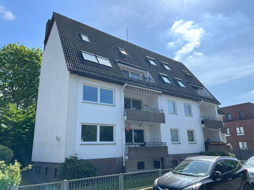 Bild 1 - PURNHAGEN-IMMOBILIEN - 3-Zimmer-Eigentumswohnung mit Balkon in zentraler Lage von Burg-Grambke