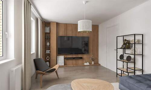 Bspl. Wohnzimmer - 2-Zimmer-Wohnung an der Grenze zu Düsseldorf - letzte Chance