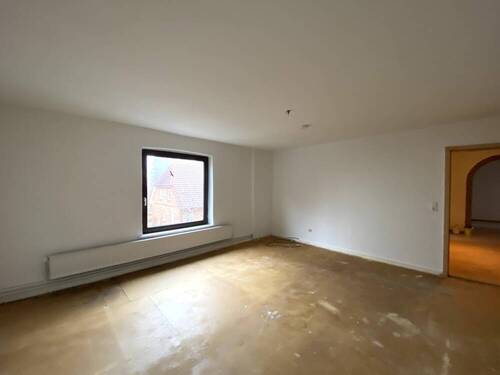 Wohnzimmer in der Sanierung - 