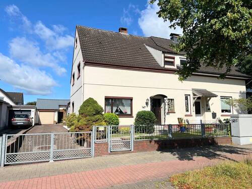 IMG_2354 - PURNHAGEN-IMMOBILIEN - Doppelhaushälfte mit Garage in guter Lage von Bremen-BlumenthalBockhorn!