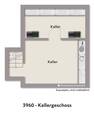 Grundriss KG visualisiert 3960 - 