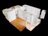3D-Ansicht-Grundriss - 