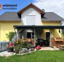 Moderner Wohntraum - Einfamilienhaus auf schönem Grund mit Terrasse, Garten und Doppelgarage - Burgwindheim