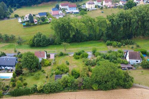 Blick ins Tal - Grundstück in Freital