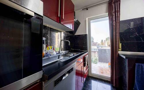 Küche - Etagenwohnung mit 77,00 m&sup2; in Hanau zum Kaufen