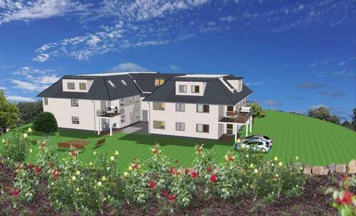 Ein nachhaltiges Gebäude im Wohngebiet - 3 Zimmer Etagenwohnung zum Kaufen in Lippstadt