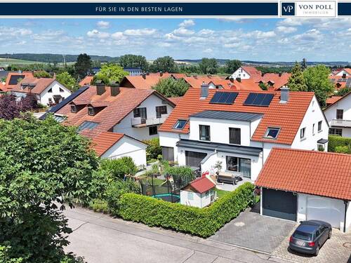 Gesamtansicht - Modernes Zuhause mit Stil, Komfort und durchdachten Details in begehrter Wohnlage von Ergolding