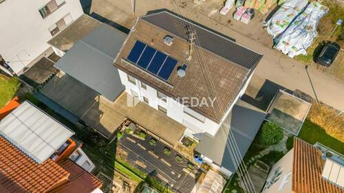 Außenansicht Drohne 7 - 7 Zimmer Einfamilienhaus in Metzingen